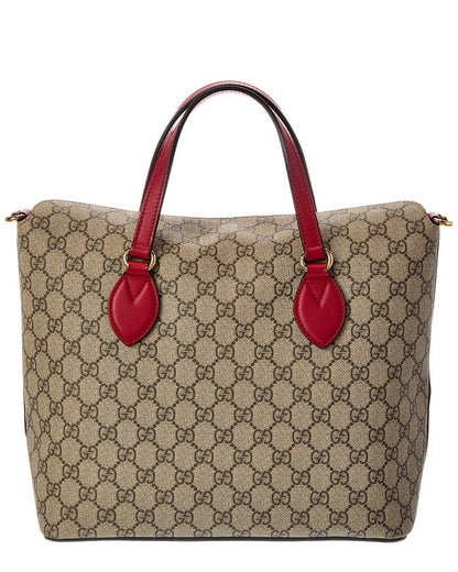 Gucci Multicolor Gg Embossed Coated Canvas Tote (   )