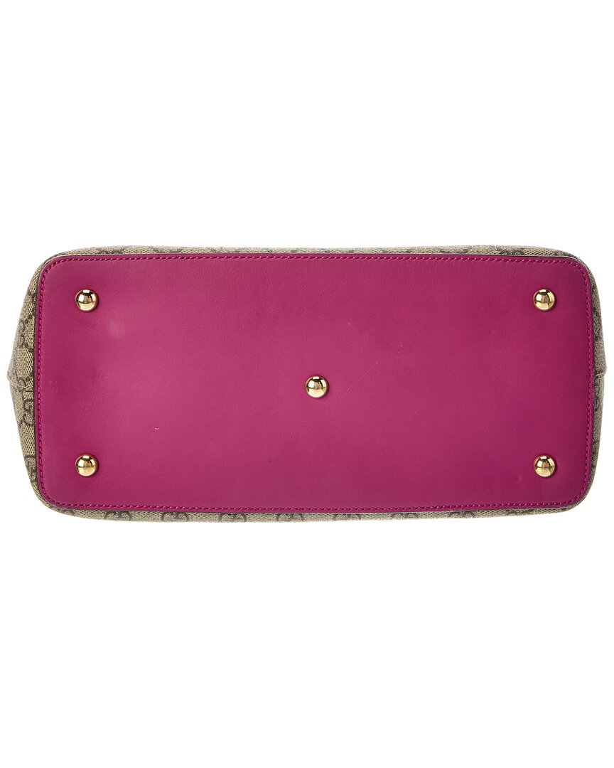 Gucci Multicolor Gg Embossed Coated Canvas Tote (   )