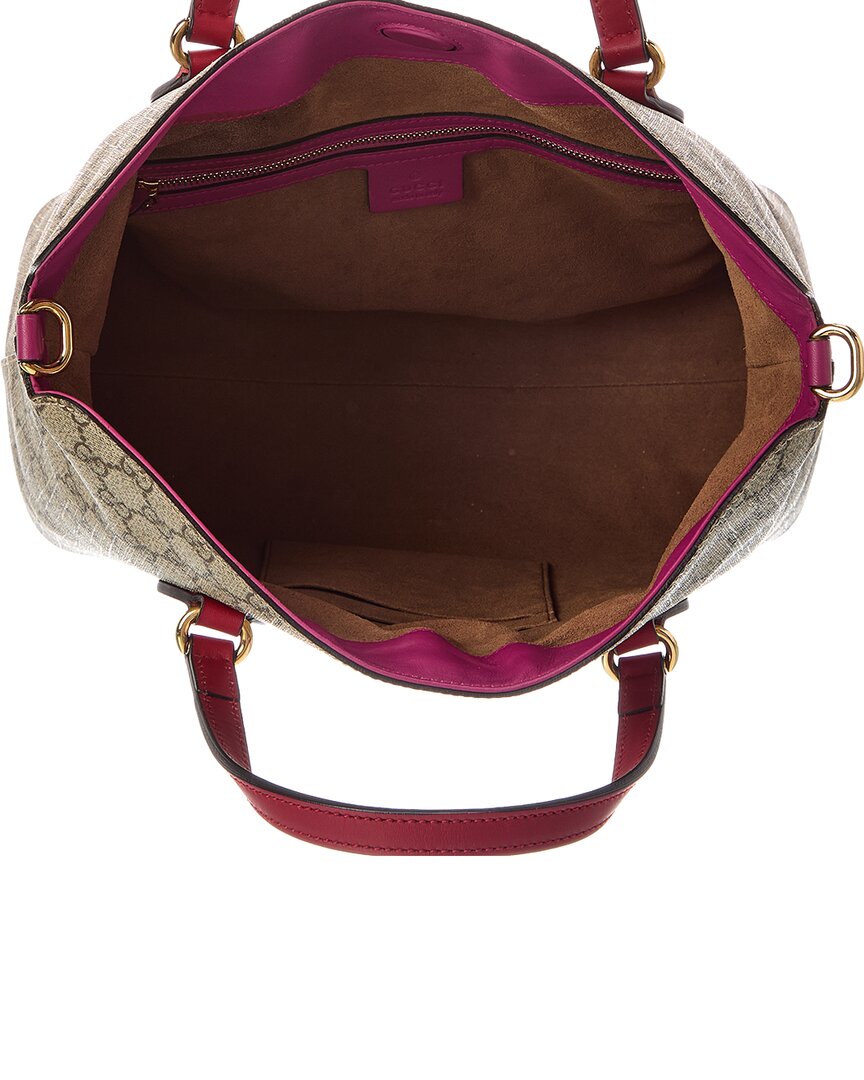Gucci Multicolor Gg Embossed Coated Canvas Tote (   )