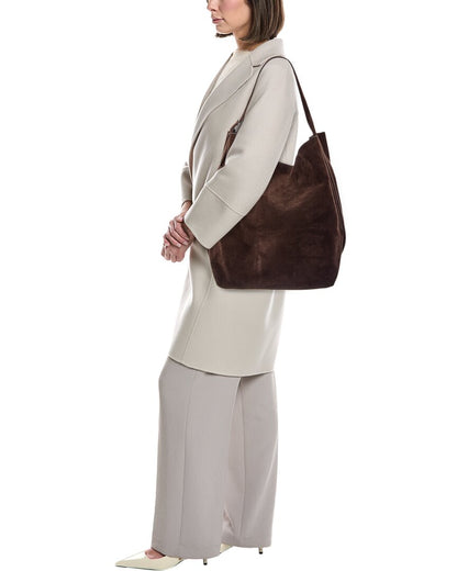 Toteme Belted Suede Tote