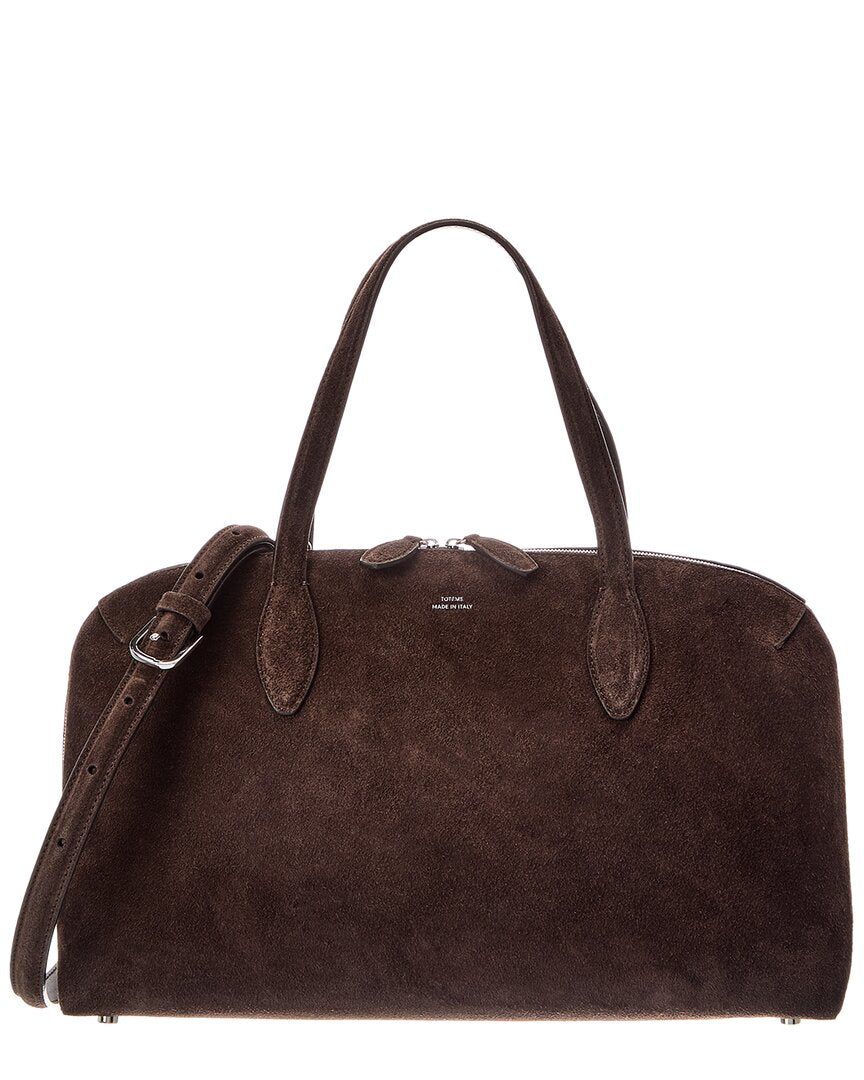Toteme Medium Suede Shoulder Bag