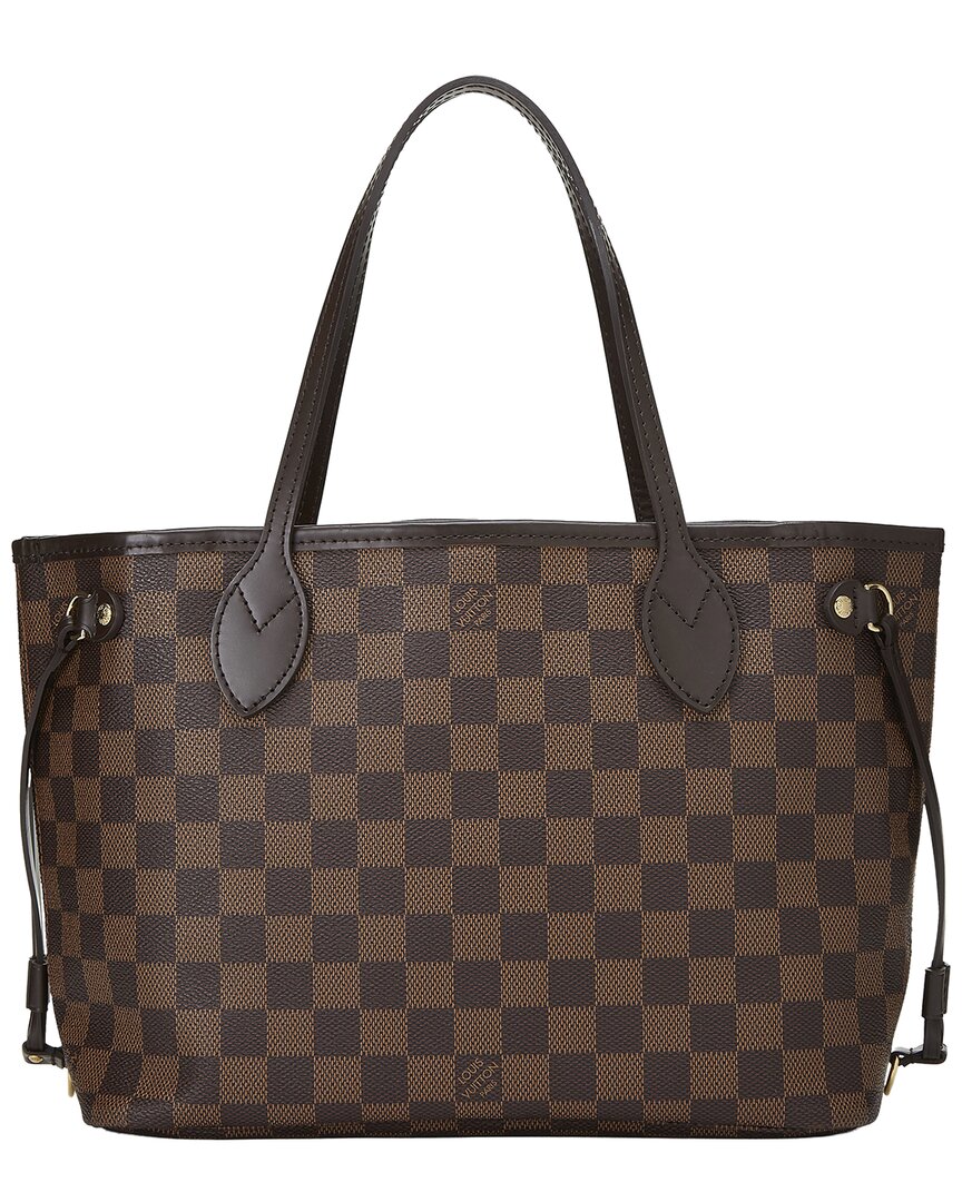 Louis Vuitton Brown Damier Ebene Canvas Neverfull Pm (   )