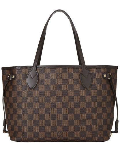 Louis Vuitton Brown Damier Ebene Canvas Neverfull Pm (   )
