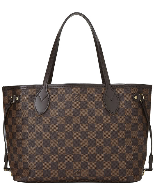 Louis Vuitton Brown Damier Ebene Canvas Neverfull Pm (   )
