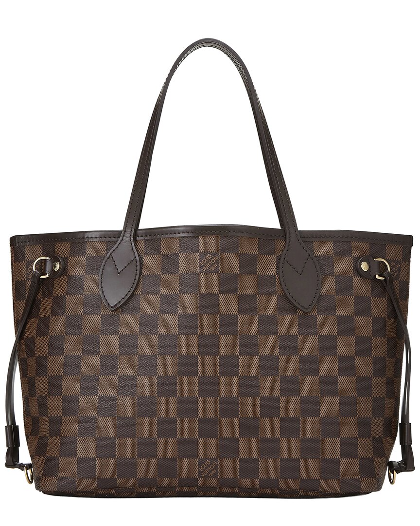 Louis Vuitton Brown Damier Ebene Canvas Neverfull Pm (   )