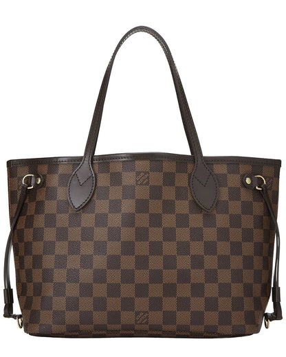 Louis Vuitton Brown Damier Ebene Canvas Neverfull Pm (   )