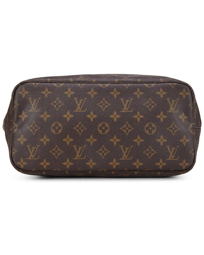 Louis Vuitton Brown Monogram Canvas Neverfull Mm (   )