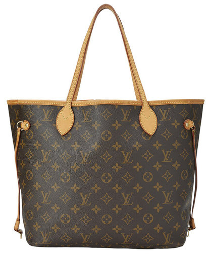 Louis Vuitton Brown Monogram Canvas Neverfull Mm (   )