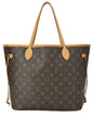 Louis Vuitton Brown Monogram Canvas Neverfull Mm (   )