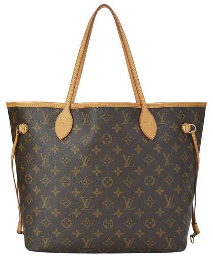 Louis Vuitton Brown Monogram Canvas Neverfull Mm (   )