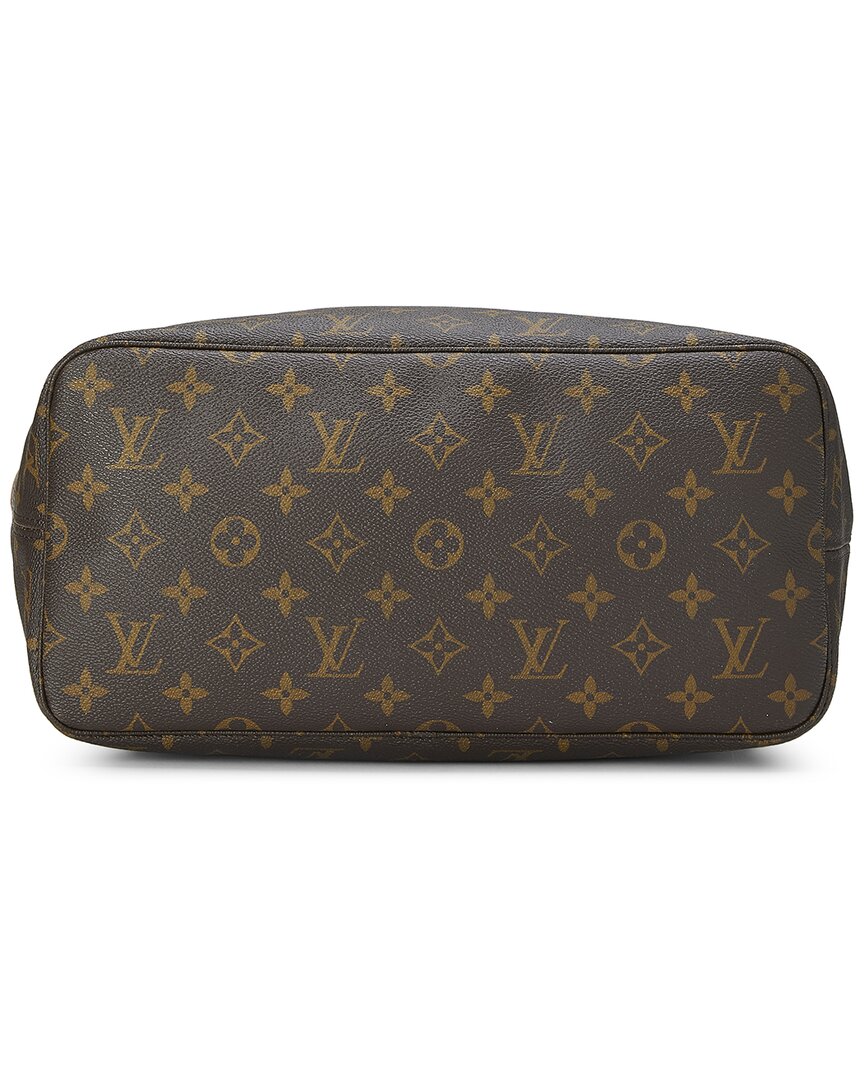 Louis Vuitton Brown Monogram Canvas Neverfull Mm (   )