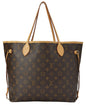 Louis Vuitton Brown Monogram Canvas Neverfull Mm (   )