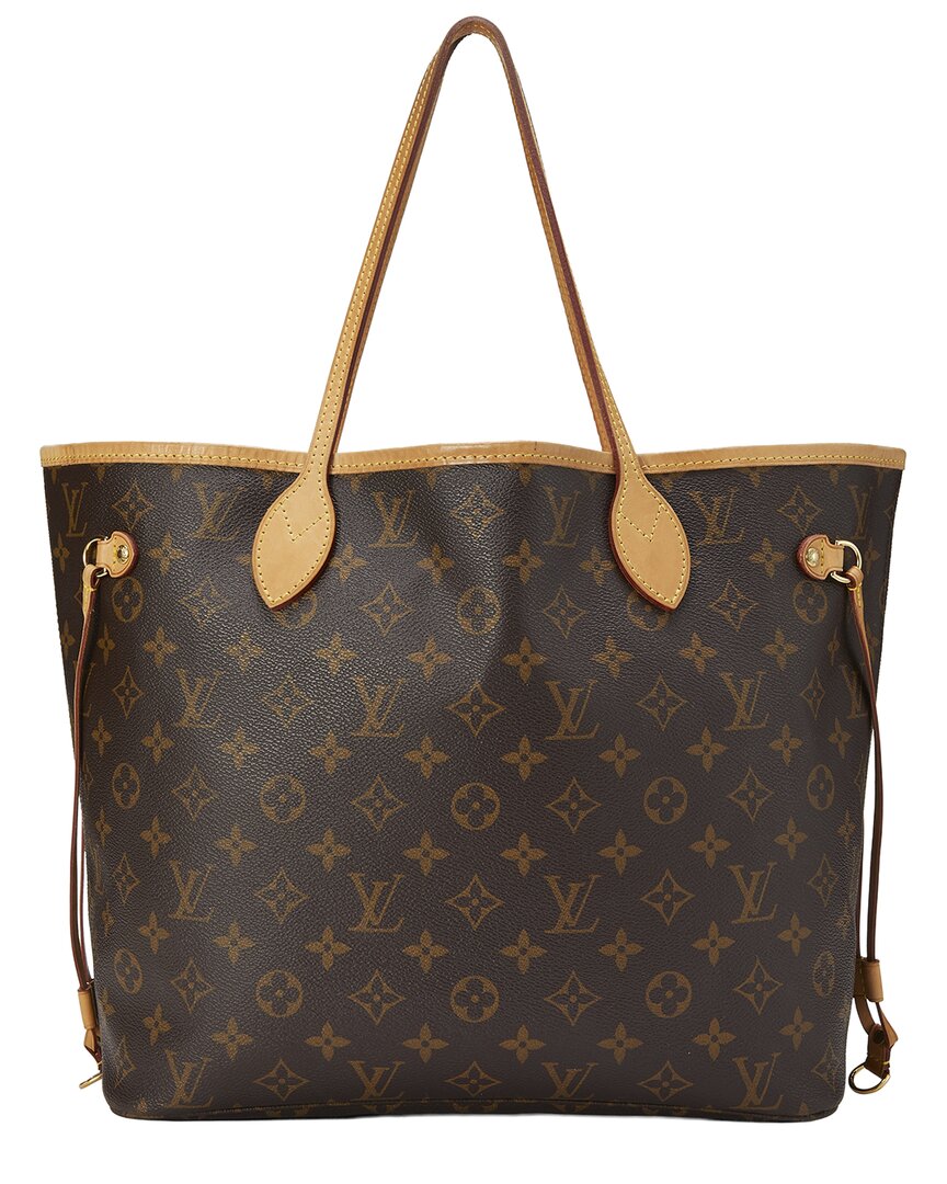 Louis Vuitton Brown Monogram Canvas Neverfull Mm (   )