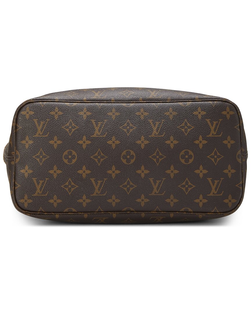 Louis Vuitton Brown Monogram Canvas Neverfull Mm (   )