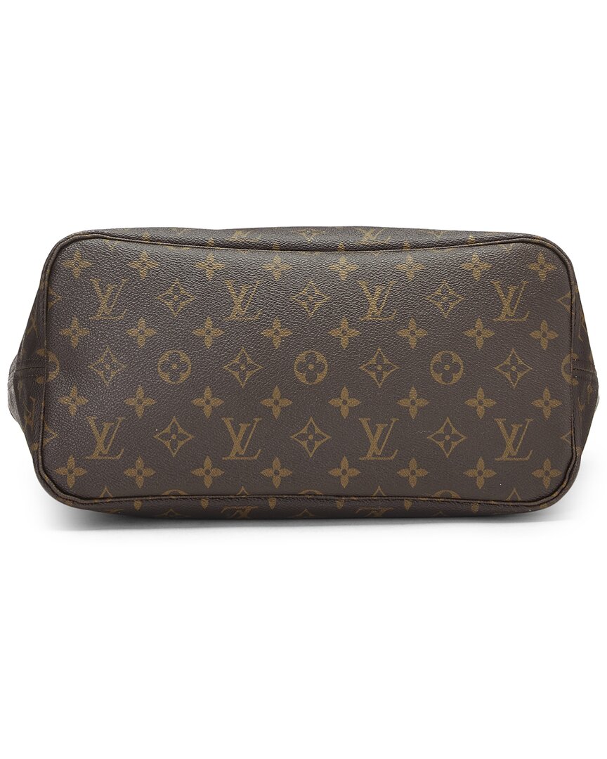Louis Vuitton Brown Monogram Canvas Neverfull Mm (   )