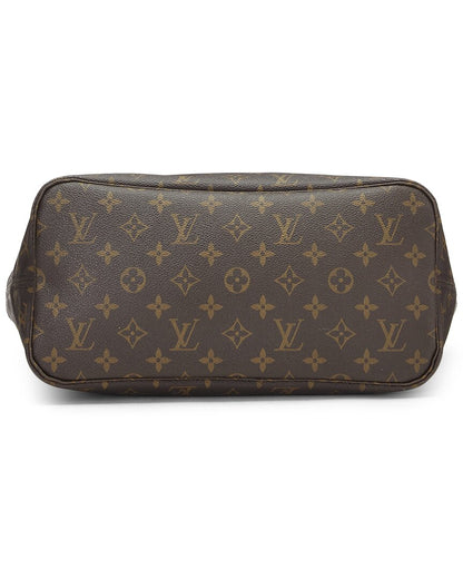 Louis Vuitton Brown Monogram Canvas Neverfull Mm (   )