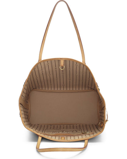 Louis Vuitton Brown Monogram Canvas Neverfull Mm (   )