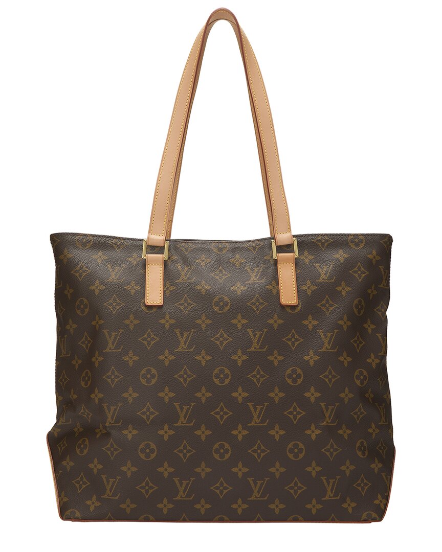 Louis Vuitton Brown Monogram Canvas Cabas Mezzo (   )