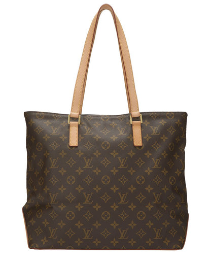 Louis Vuitton Brown Monogram Canvas Cabas Mezzo (   )