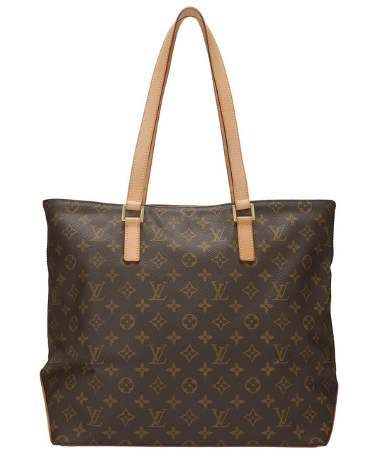 Louis Vuitton Brown Monogram Canvas Cabas Mezzo (   )