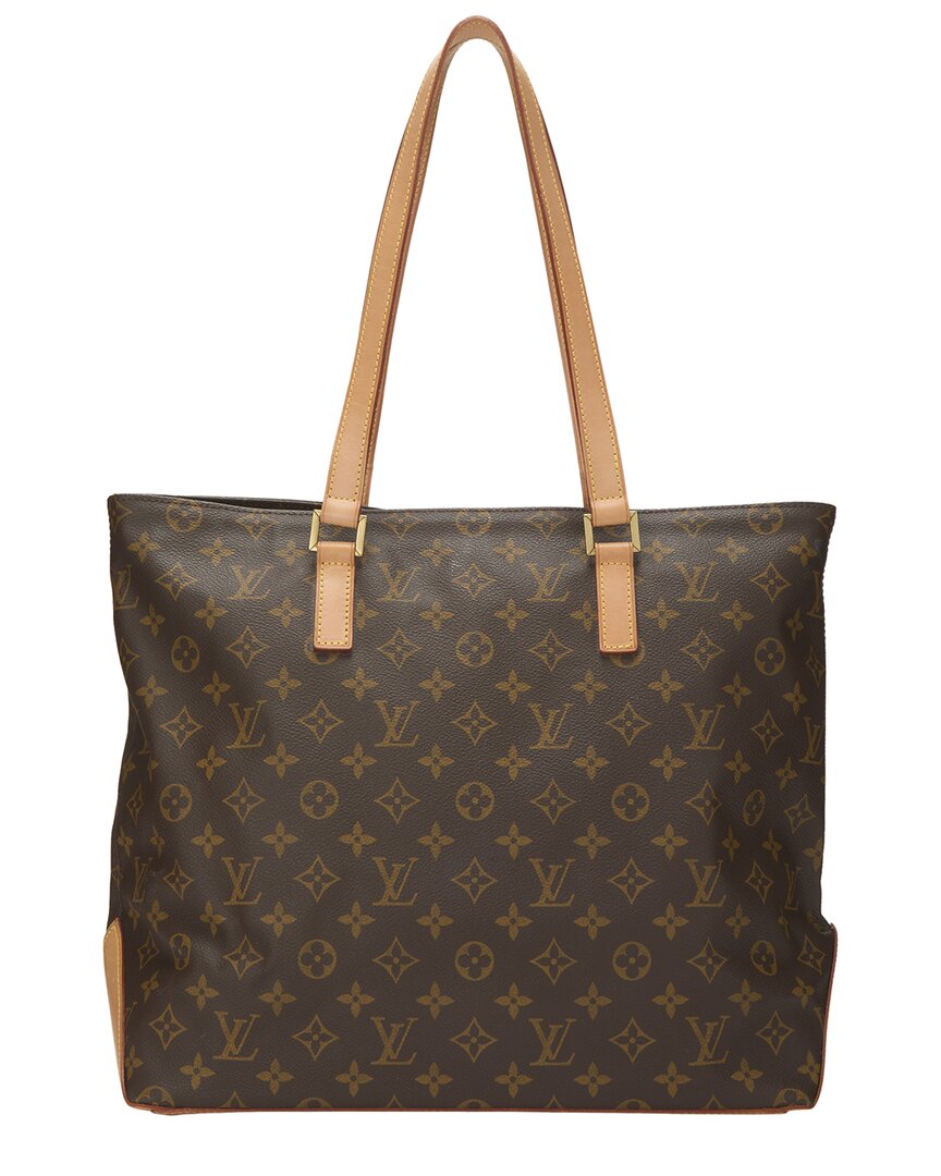 Louis Vuitton Brown Monogram Canvas Cabas Mezzo (   )