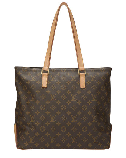 Louis Vuitton Brown Monogram Canvas Cabas Mezzo (   )