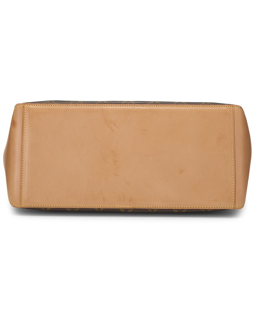Louis Vuitton Brown Monogram Canvas Cabas Mezzo (   )