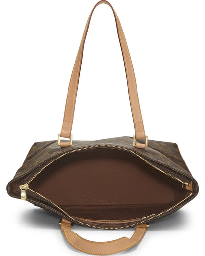 Louis Vuitton Brown Monogram Canvas Cabas Mezzo (   )