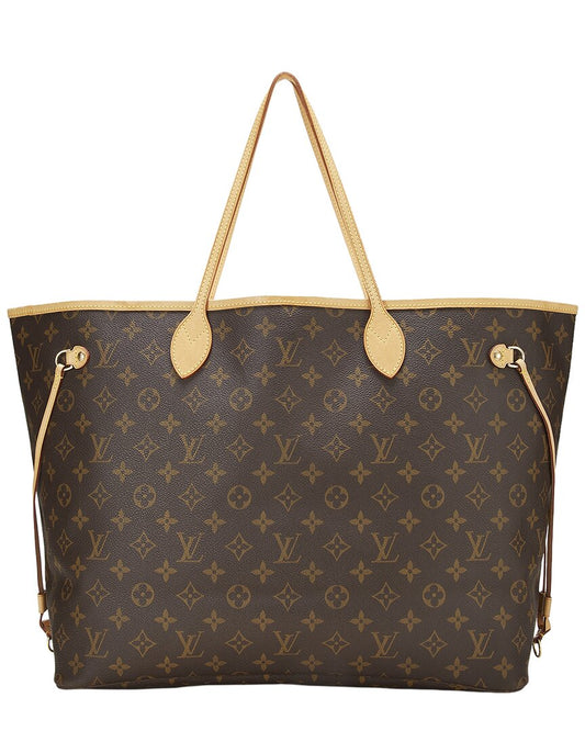 Louis Vuitton Brown Monogram Canvas Neverfull Gm (   )
