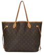 Louis Vuitton Brown Monogram Canvas Neverfull Mm (   )