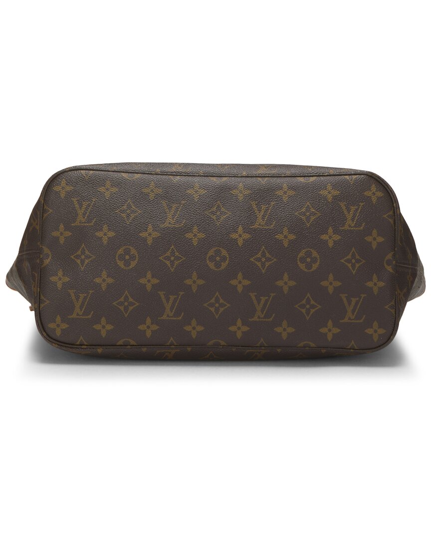 Louis Vuitton Brown Monogram Canvas Neverfull Mm (   )