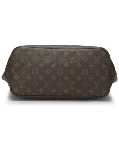 Louis Vuitton Brown Monogram Canvas Neverfull Mm (   )