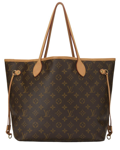 Louis Vuitton Brown Monogram Canvas Neverfull Mm (   )