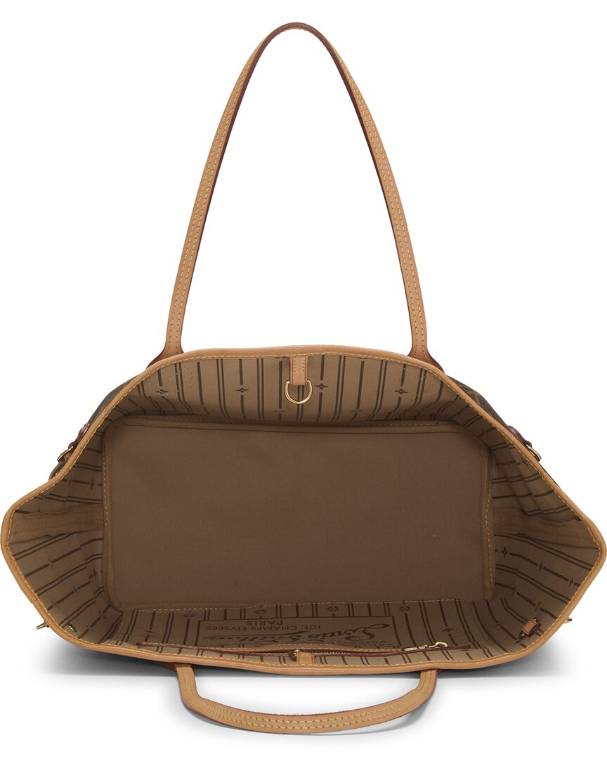 Louis Vuitton Brown Monogram Canvas Neverfull Mm (   )
