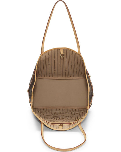 Louis Vuitton Brown Monogram Canvas Neverfull Mm (   )