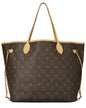 Louis Vuitton Brown Monogram Canvas Neverfull Mm (   )