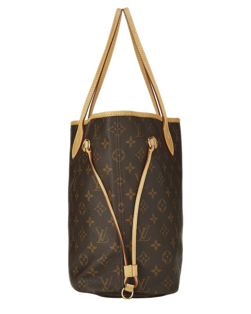 Louis Vuitton Brown Monogram Canvas Neverfull Mm (   )