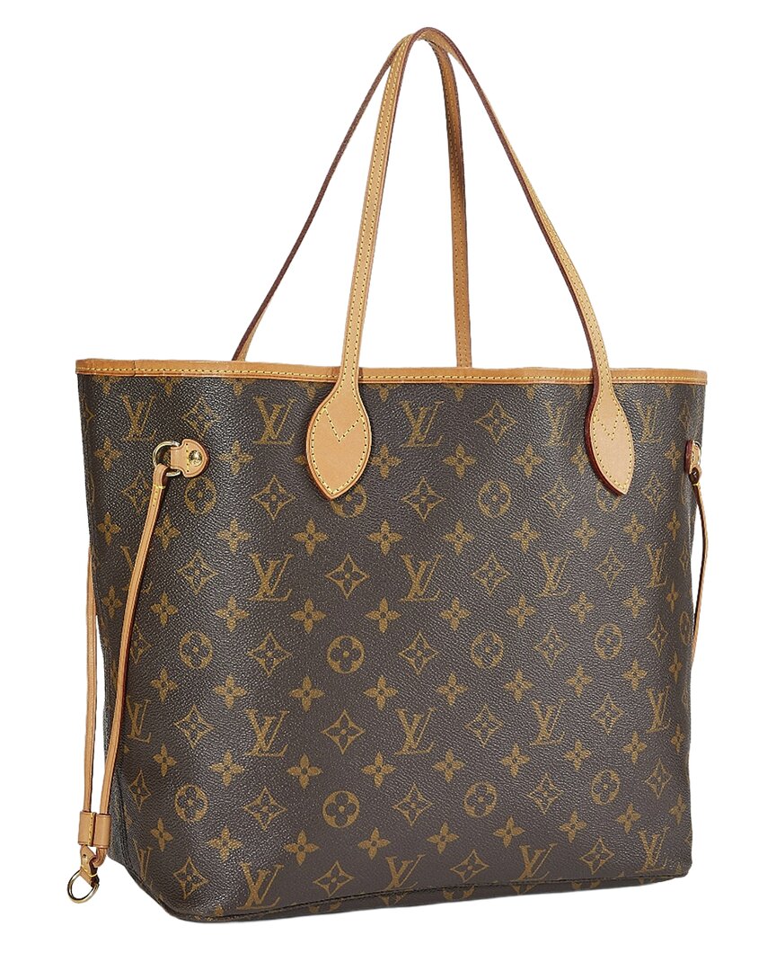 Louis Vuitton Brown Monogram Canvas Neverfull Mm (   )