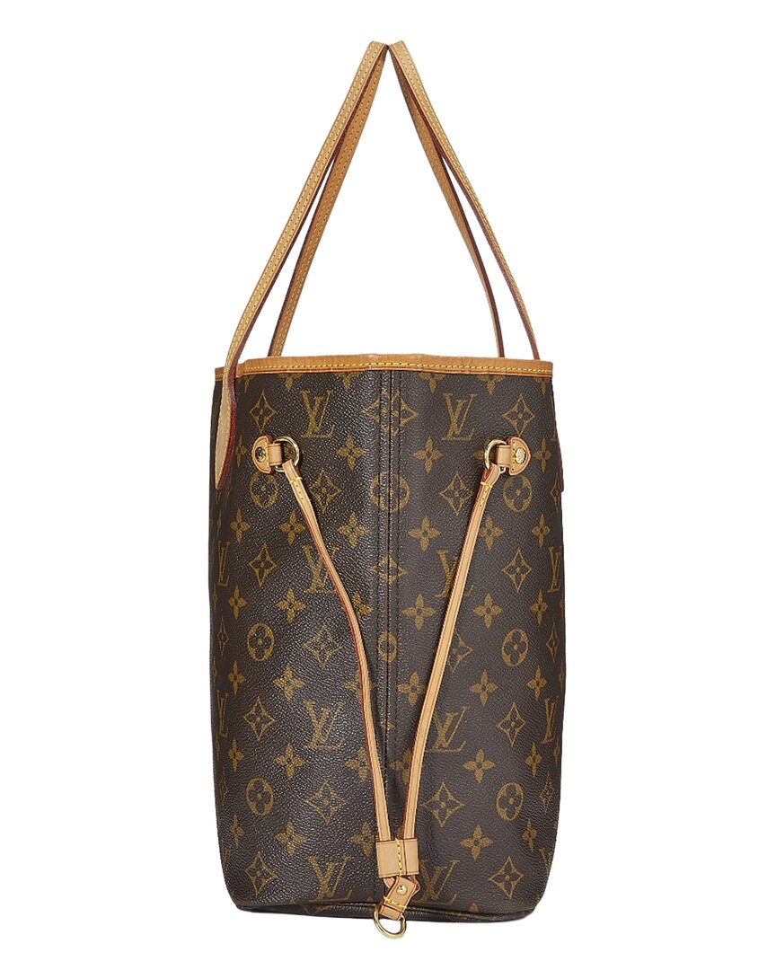 Louis Vuitton Brown Monogram Canvas Neverfull Mm (   )