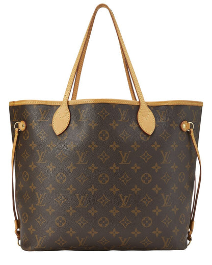 Louis Vuitton Brown Monogram Canvas Neverfull Mm (   )