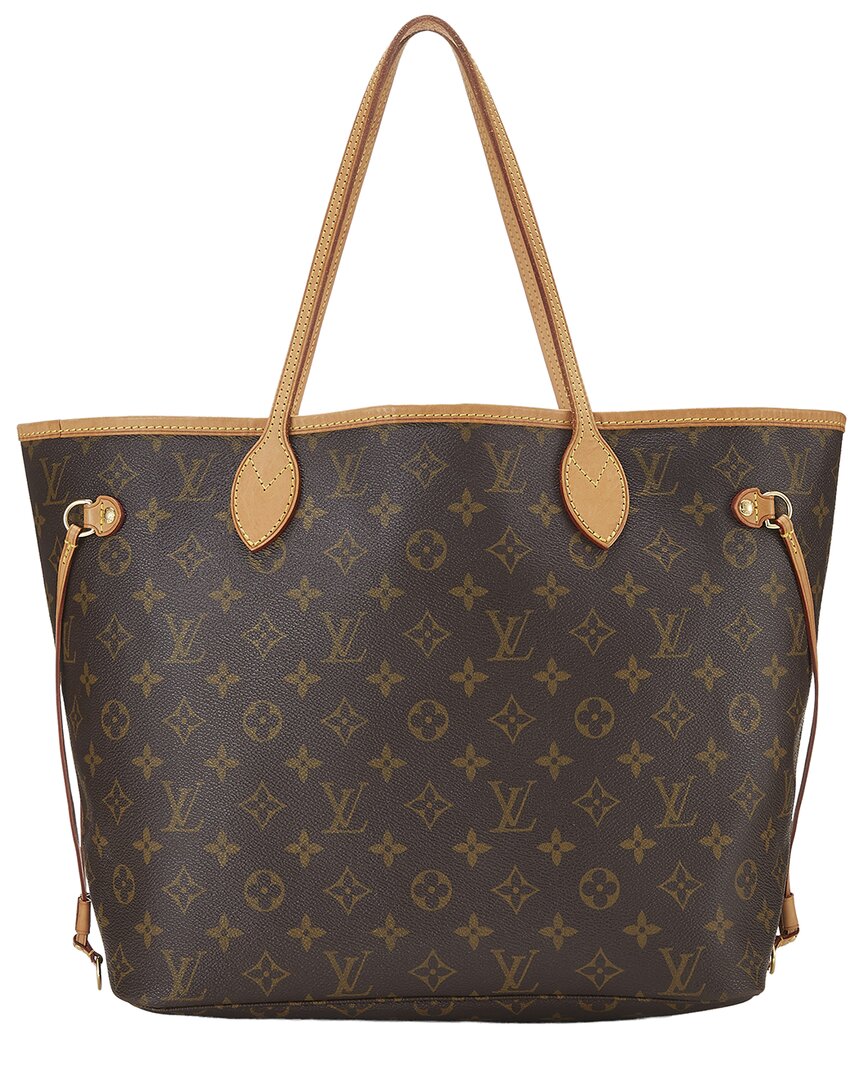 Louis Vuitton Brown Monogram Canvas Neverfull Mm (   )