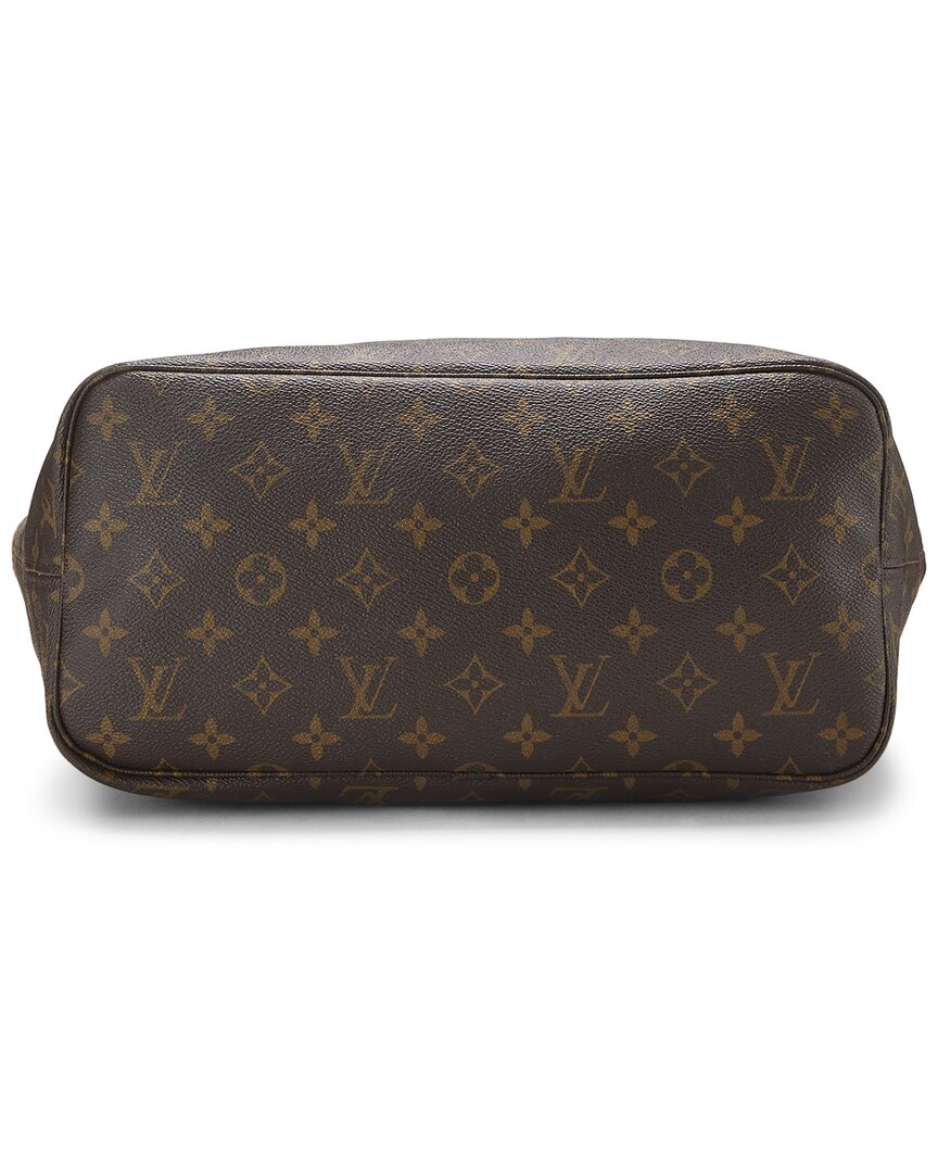 Louis Vuitton Brown Monogram Canvas Neverfull Mm (   )