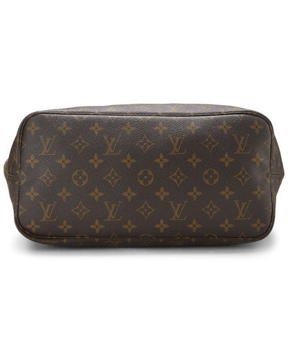 Louis Vuitton Brown Monogram Canvas Neverfull Mm (   )