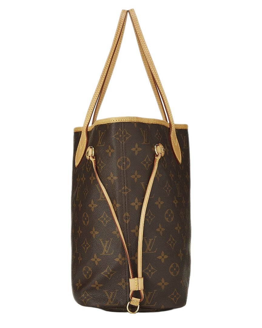 Louis Vuitton Brown Monogram Canvas Neverfull Mm (   )