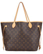 Louis Vuitton Brown Monogram Canvas Neverfull Mm (   )
