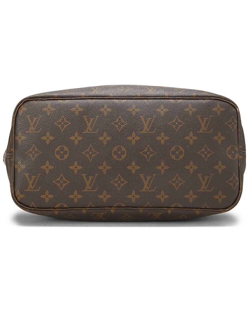 Louis Vuitton Brown Monogram Canvas Neverfull Mm (   )