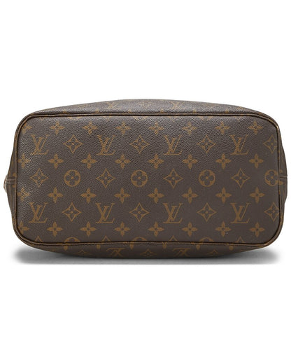 Louis Vuitton Brown Monogram Canvas Neverfull Mm (   )