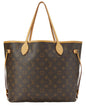 Louis Vuitton Brown Monogram Canvas Neverfull Mm (   )