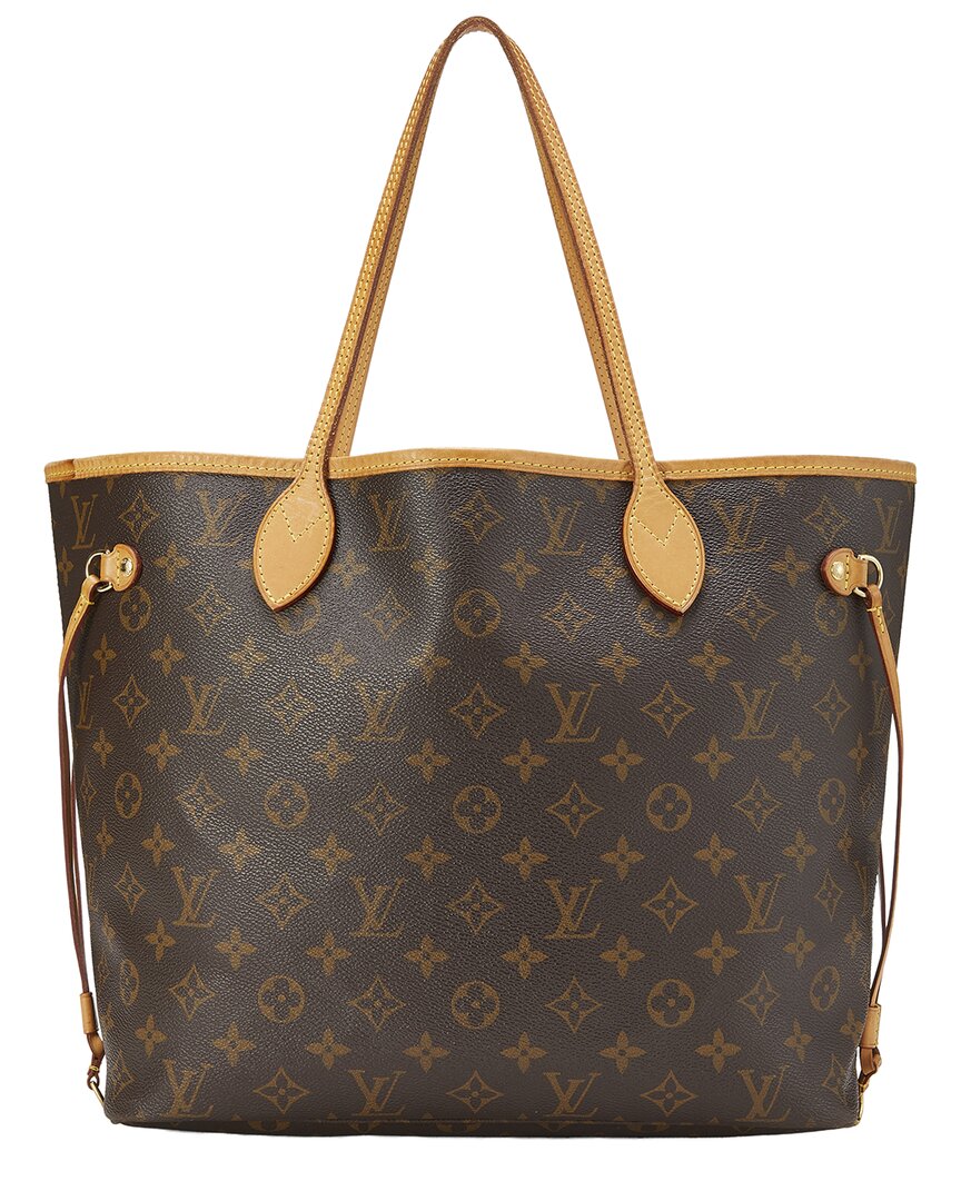 Louis Vuitton Brown Monogram Canvas Neverfull Mm (   )