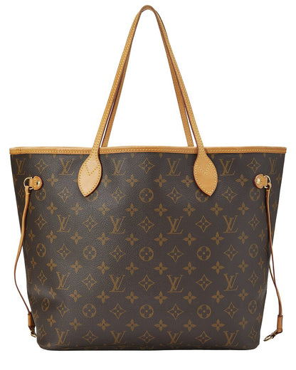 Louis Vuitton Brown Monogram Canvas Neverfull Mm (   )